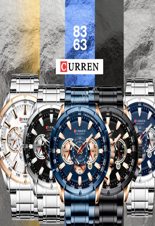 Reloj Curren 8363 Cuarzo Acero Inoxidable