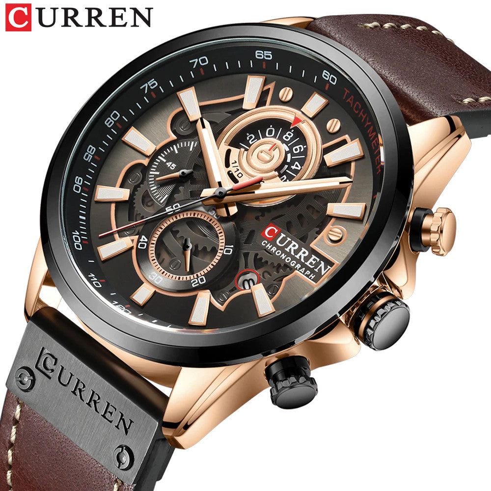 Reloj Curren 8380 Hombre Deportivo Cuarz