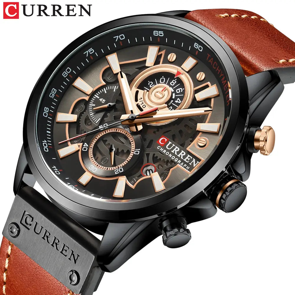 Reloj Curren 8380 Hombre Deportivo Cuarz